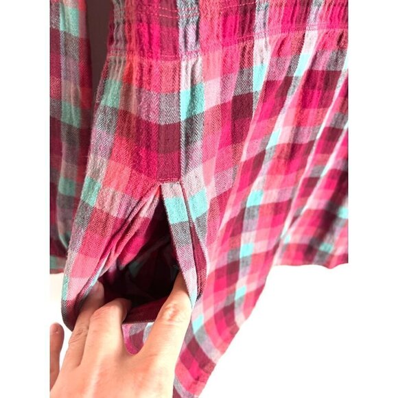 Brit & bridle checkered tunic with‎ pockets - Picture 4 of 7